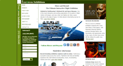 Desktop Screenshot of evergreenexhibitions.com